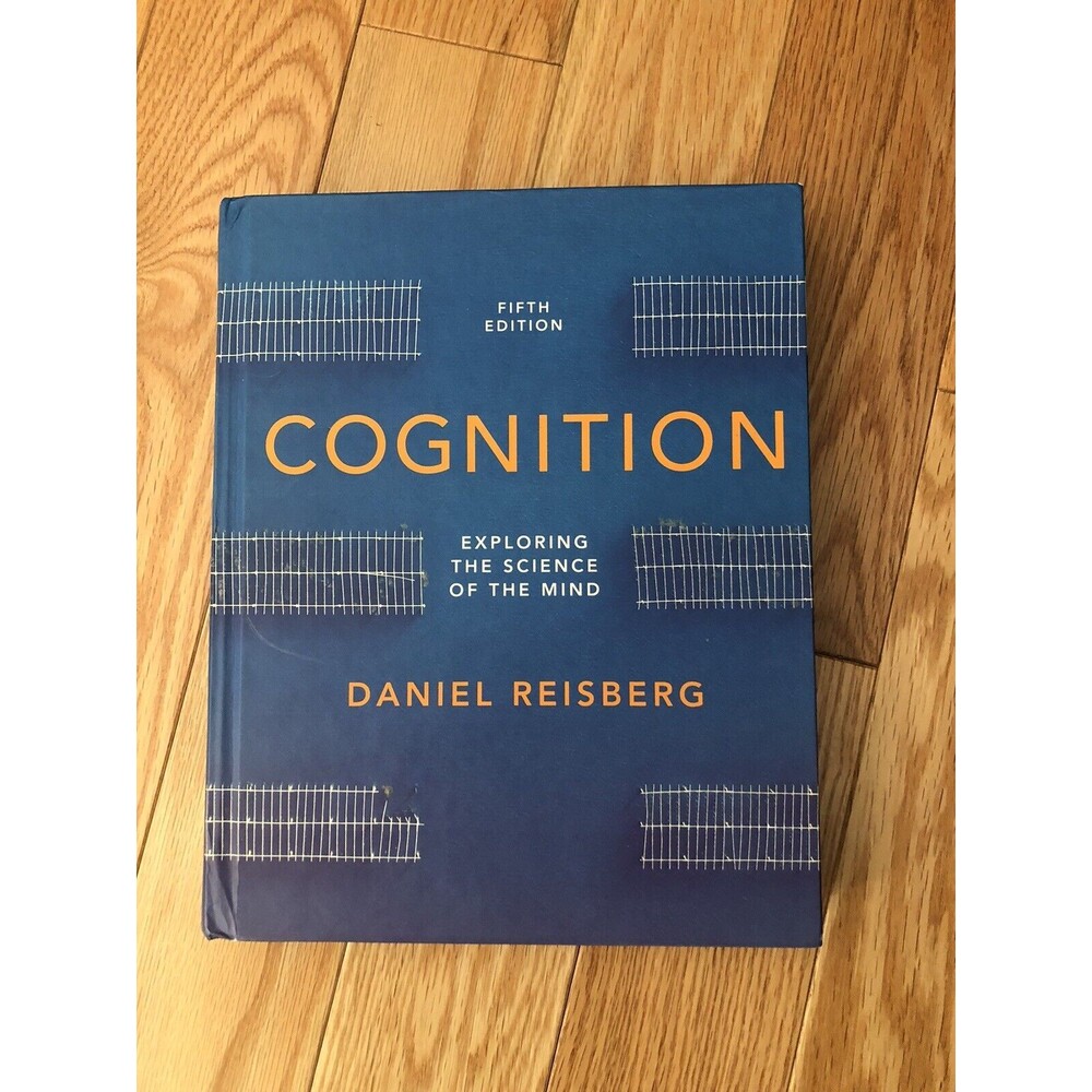 Cognition Textbook 5TH EDITION Daniel Reisberg Hardcover